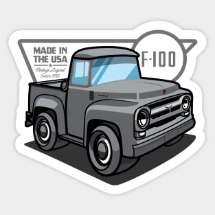 Platinum Gray F100 - 1956 Sticker